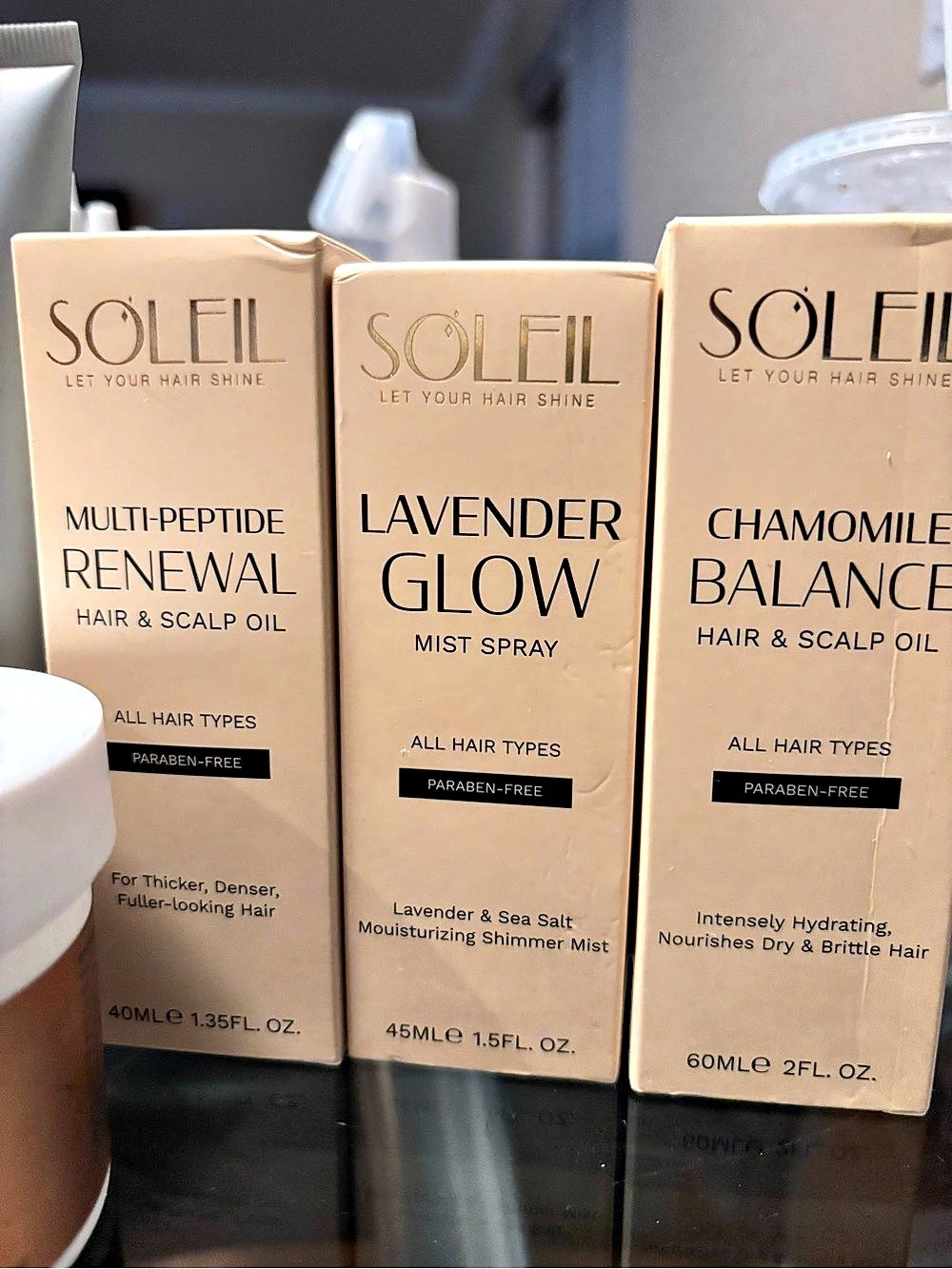 4-Piece La Chic/Soleil Argan Oil Deep Hydration Hair Mask Hair Care Bundle NWT - Picture 6 of 10